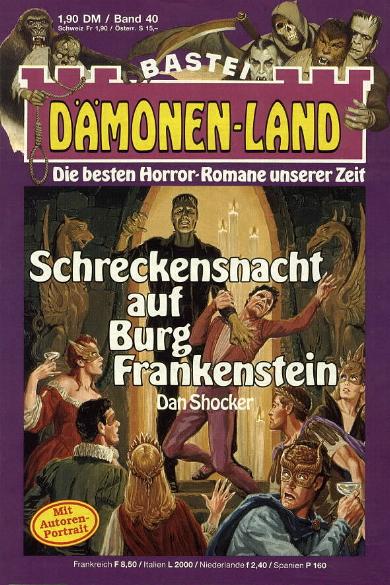 Dämonen-Land Nr. 40: Schreckensnacht auf Burg Frankenstein