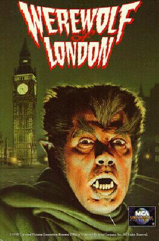 "Werewolf of London" DVD-Cover