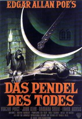 "Das Pendel des Todes" (Deutsches Filmcover)